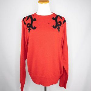Vintage 80s Objectives red sweater size L